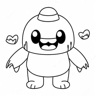 Domo Coloring Pages