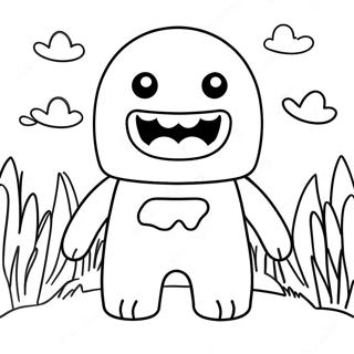 Domo Coloring Page 61452-49438