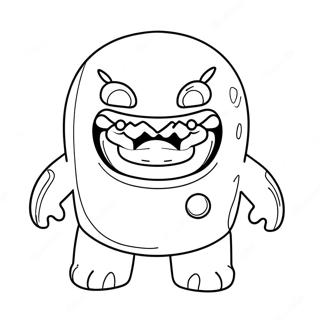 Domo Coloring Page 61452-49439