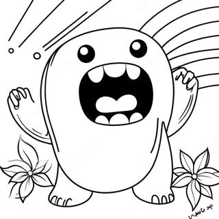 Domo Coloring Page 61452-49440