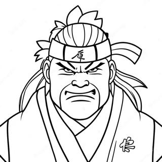 Jiraiya Coloring Pages