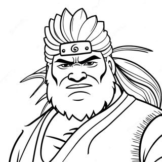 Jiraiya Coloring Page 61462-49446