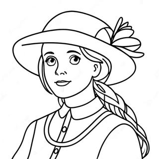 Anne Of Green Gables Coloring Page 61482-49464