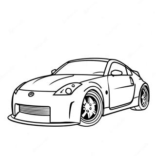 350z Coloring Pages