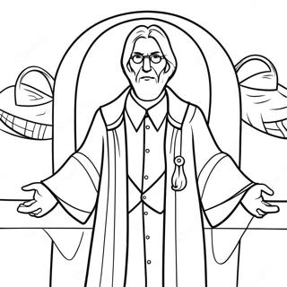 Hogwarts Legacy Wizard In Robes Coloring Page 61523-49500