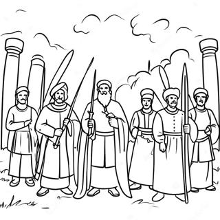 World History Coloring Page 61552-49519