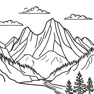 Landform Coloring Pages