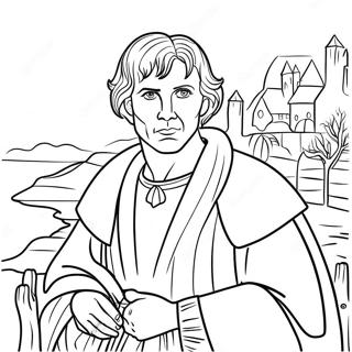 Dramatic Hamlet Coloring Page 61593-49556