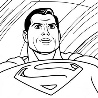 Man Of Steel Coloring Pages