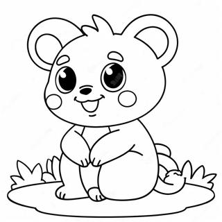 Cute Ch Characters Coloring Page 61663-49607