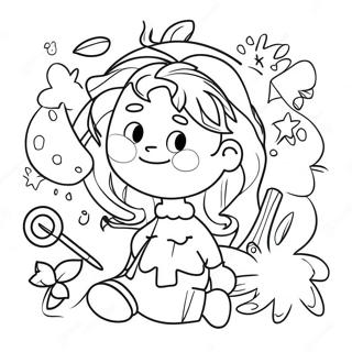 Preschoolers Fun Coloring Page 61692-49626