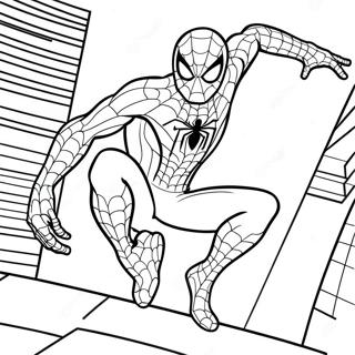 Homecoming Spiderman Coloring Pages