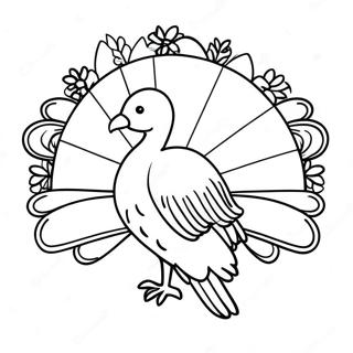 Turkey Country Flag Coloring Page 61722-49648