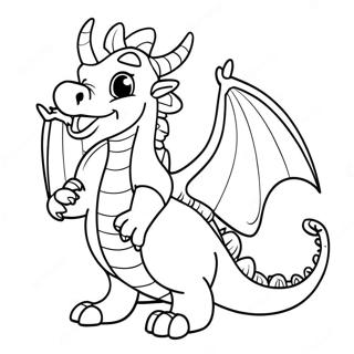 Wish Dragon Coloring Page 61762-49671