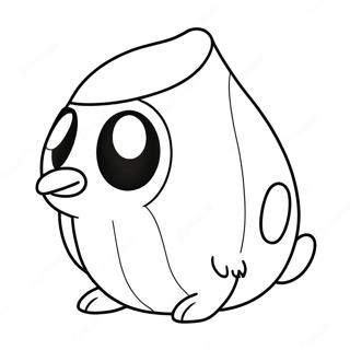 Cute Bullet Bill Character Coloring Page 61773-49685