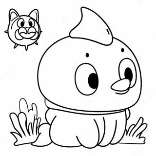 Cute Bullet Bill Character Coloring Page 61773-49686