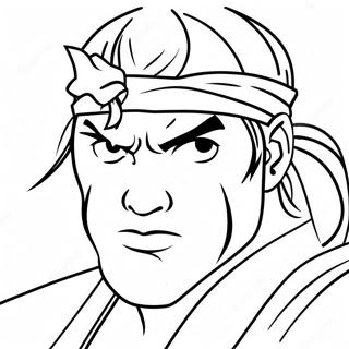 Ryu Coloring Page 61792-49694