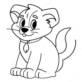 Oliver And Company Coloring Page 61852-49746