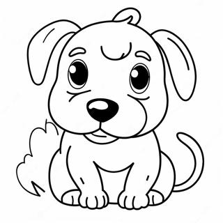 Oliver The Dog Coloring Page 61853-49749