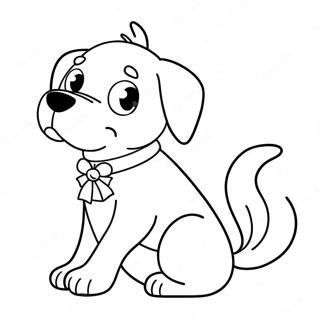 Oliver The Dog Coloring Page 61853-49750