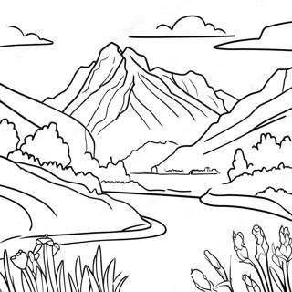 Switzerland Coloring Pages