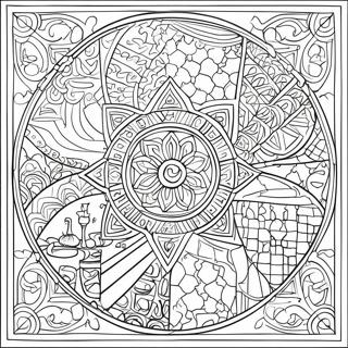 Islamic Art Coloring Pages