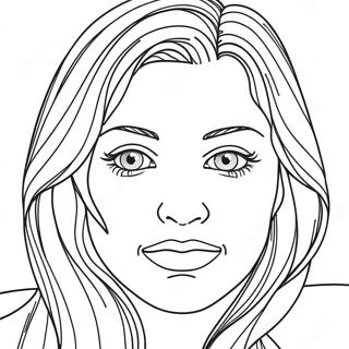 Realistic Face Coloring Pages