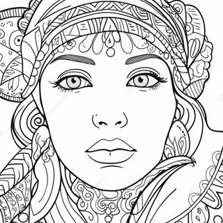 Realistic Face Coloring Page 61902-49798