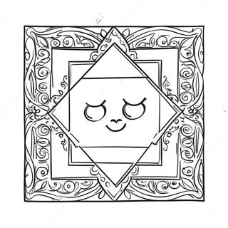 Festive Pesach Matzah Coloring Page 61913-49793