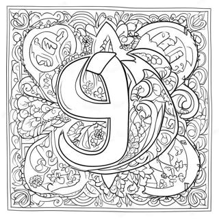 Arabic Alphabet Coloring Page 61922-49803