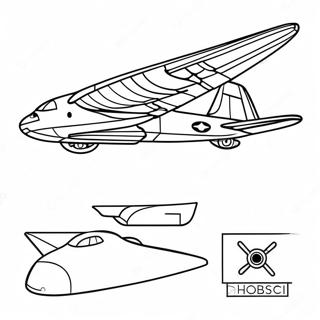 B2 Bomber Flying High Coloring Page 61962-49838