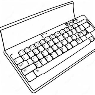 Keyboard Coloring Pages