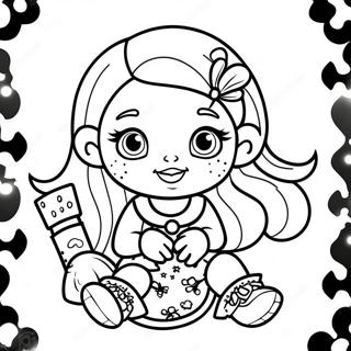 Baby Bratz Coloring Pages