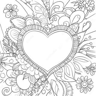 Heartsping Coloring Pages