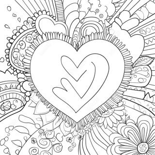 Heartsping Coloring Page 61992-49863