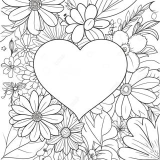 Heartsping Coloring Pages