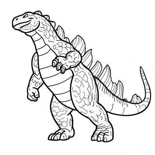 Godzilla Coloring Pages