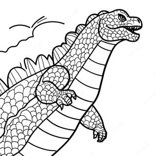 Godzilla Coloring Page 61-48