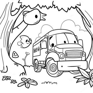 Jungle Junction Coloring Page 62012-49875