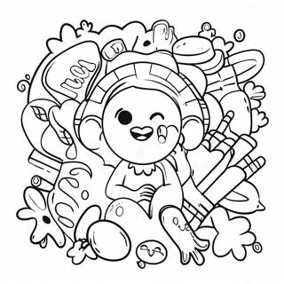 Say No To Drugs Coloring Page 62022-49883