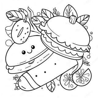 Simple Food Coloring Page 62042-49894