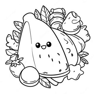 Simple Food Coloring Page 62042-49896