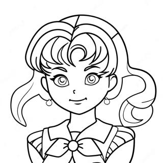 Sailor Jupiter Coloring Pages