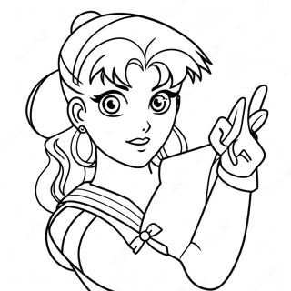 Sailor Jupiter Coloring Page 62052-49912