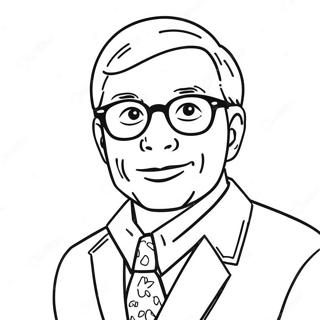 Nerdy Coloring Page 62072-49922