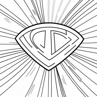 Superhero Logo Coloring Pages