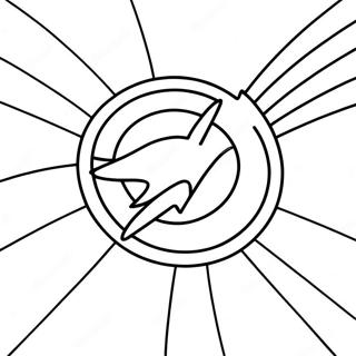 Superhero Logo Coloring Page 62162-49995