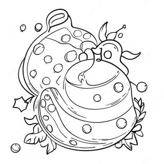 Christmas Thank You Coloring Pages