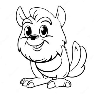 College Mascot Coloring Page 62192-50019