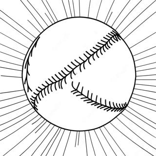 Softball Coloring Page 621-488